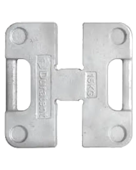Zeltgewicht H-Form